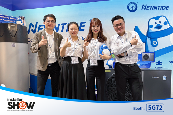 suncitygroup太阳集团闪灼英国2025 InstallersSHOW，，，，，，，，绿色热泵解决计划备受瞩目！